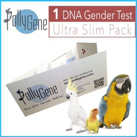 Bird Slim Dna Gender Sexing Test For Parrots Lovebirds And Cockatoos Psittacidae Ebay