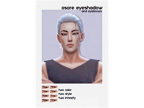 Osore Eyeshadow And Eyebrows The Sims 4 Download Simsdomination
