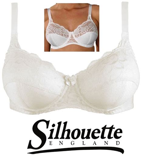 Silhouette Lingerie Paysanne Pearl Underwire Full Cup Lace Bra Uk Sizes