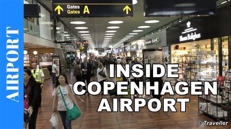 Inside Copenhagen Airport Cph International Departures Terminal