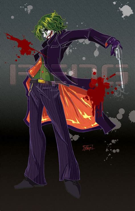 Dark Knight Joker Anime Joker Joker Art Joker
