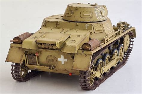 Panzer I Pzkpfwi Ausfa De Takom 1008 Para Rc Escala 116