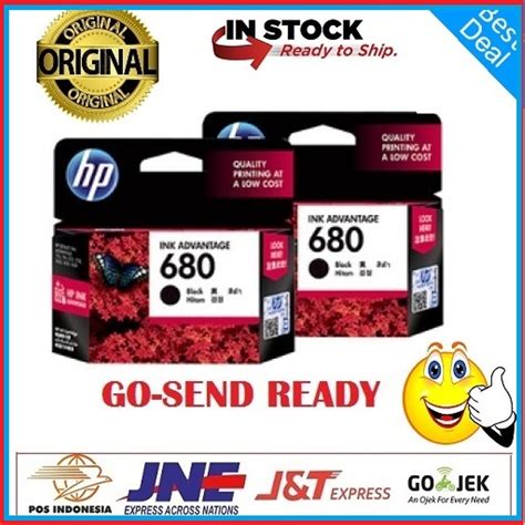 If you are setting up the printer for the first time, you have to setup the power cord connections and other hardware settings in. Jual Tinta HP 680 Black printer HP Deskjet 2135 di lapak ...