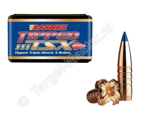 The ballistic tip is designed to improve the ballistic coefficient (the ability of the bullet to overcome air resistance), which improves its energy and accuracy over range. Barnes TIPPED TSX Bullets 9.3mm 250 grain box of 50