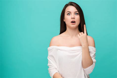 Free Portrait Of Young Woman With Shocked Facial Expression Free Photo