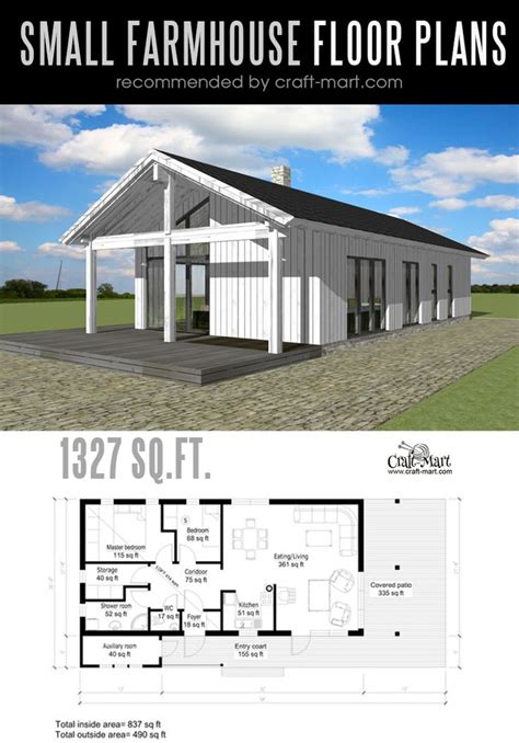Small Farmhouse Plans For Building A Home Of Your Dreams Craft Mart