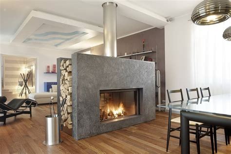 Most Beautiful And Decorative Double Sided Fireplace