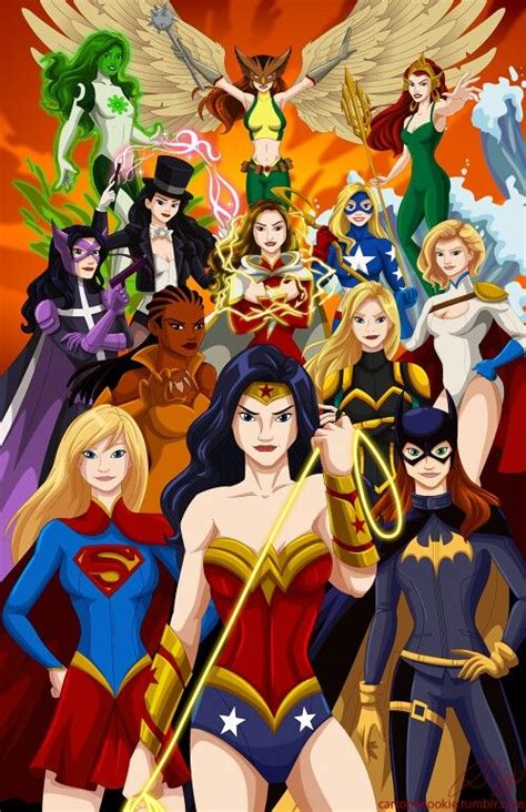 Women Of The Dc New 52 Comic Stuff Justice League Of America