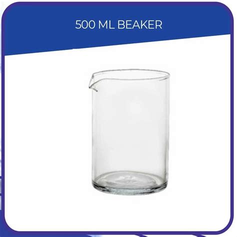 Cylindrical 500ml Glass Beaker Size 8inch H At Rs 43 Piece In Gurugram