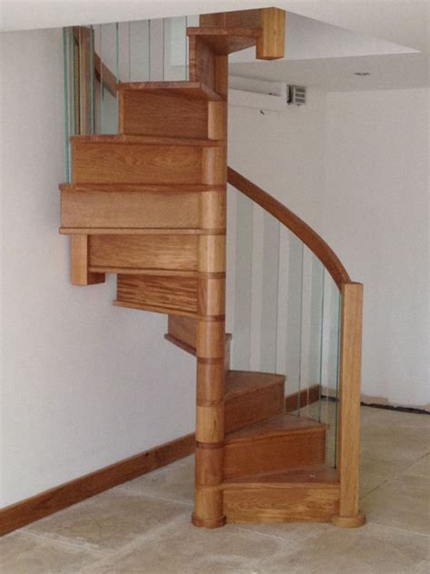 Wooden Spiral Staircase Plans Stair Designs