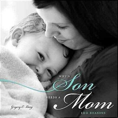 Why A Son Needs A Mom Hardcover By Lang Gregory E Brand New Free