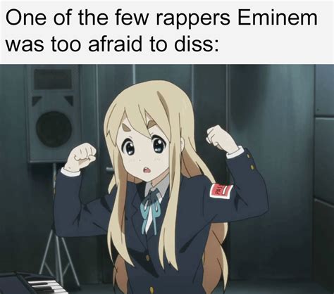 One Of The Few Rappers Eminem Was Too Afraid To Diss Animemes
