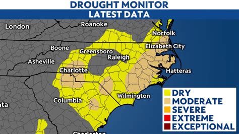 Drought Conditions Are Spreading In North Carolina