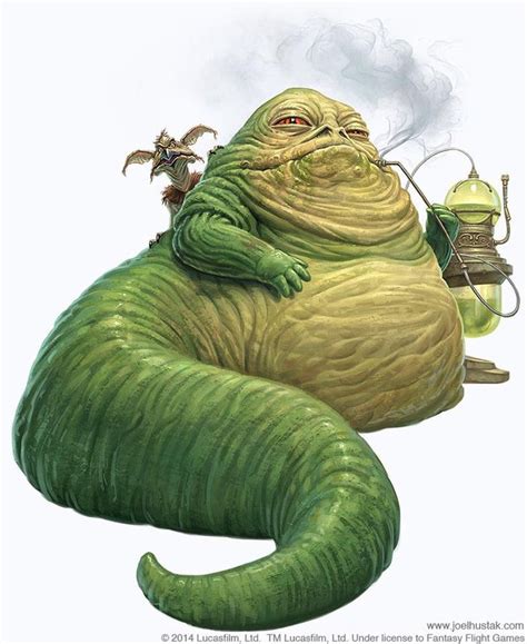 Jabba With Salacious Crumb Star Wars Species Awesome Star Wars Art