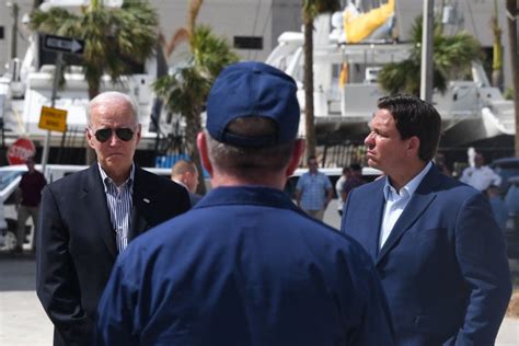 Joe Biden Set To Fundraise For Ron Desantis Rival Charlie Crist