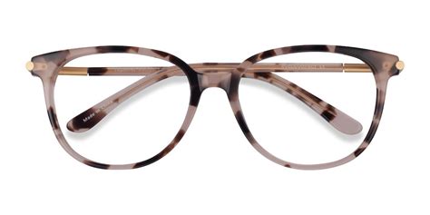 Ivory Tortoise Horn Prescription Eyeglasses X Large Full Rim Acetate Eyewear Jasmine
