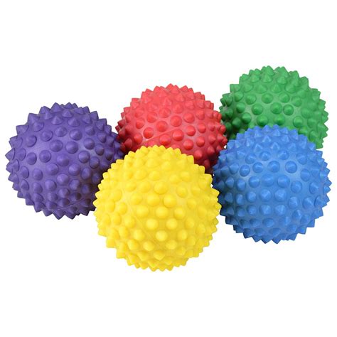 Spiky Ball Refill Pack Of 24 Assorted Balls Alpha Sport