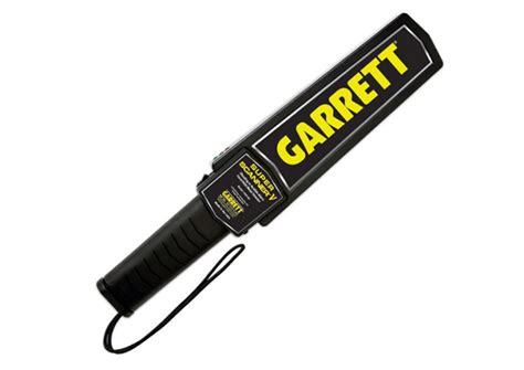 Hand Held Metal Detector Super Scanner V Garrett Metal Detectors