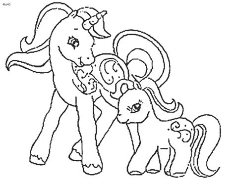 We love this coloring page of a mother unicorn nuzzling her baby and looking at it protectively. Unicorn Color Pages | COLORING PAGES FOR FREE | Pinterest ...