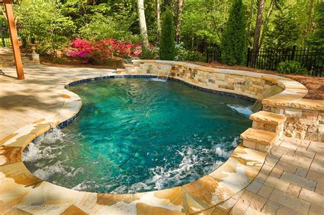 Water Features Atlantis Pools And Spas Llc Dream Backyard Pool Pools