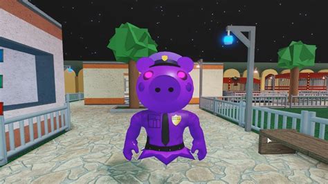 New Roblox Piggy Purple Guy Skin Youtube