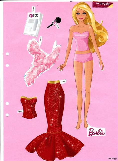 ॣ ͈ᴗ ͈ ॣ Barbie Paper Dolls Clothing Barbie Paper Dolls Paper Doll