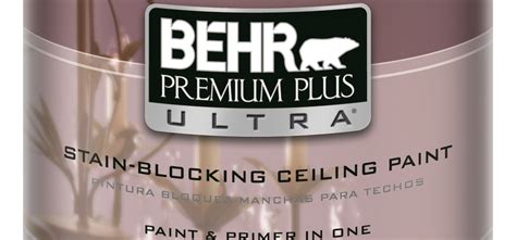 Behr Paints Rolls Out Premium Plus Ultra Stain Blocking Ceiling Paint