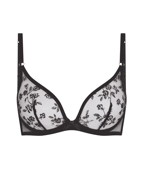 henrieta full cup underwired bra in black agent provocateur outlet