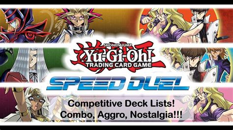 Yu Gi Oh July 2021 Speed Duel Deck X3 Deck Profiles Fairy Magnet