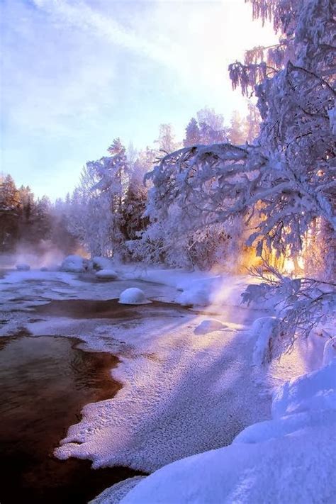 Frozen Lake Finland Fantastic Materials