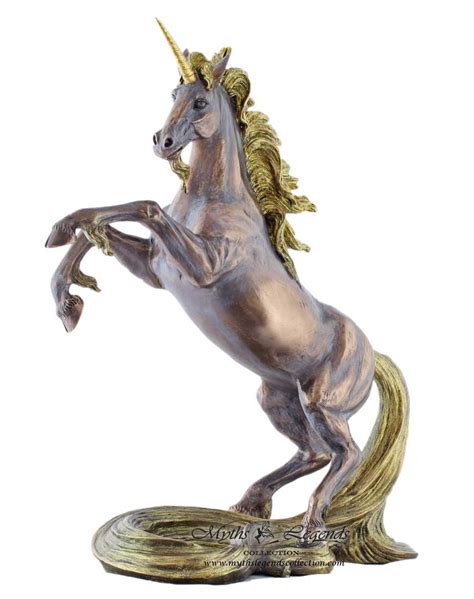 Unicorn Of Miracle Bronze Finish Myths And Legends Collection