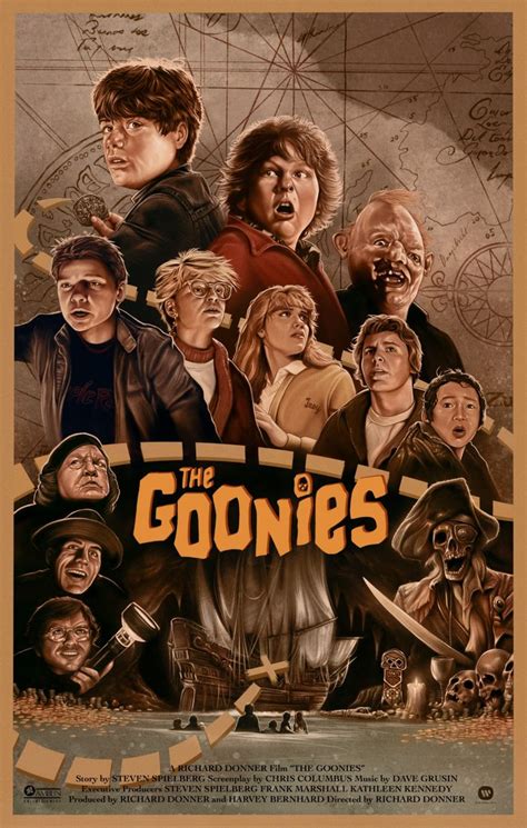 The Goonies Posterspy In 2023 Goonies Old Movie Posters Goonies