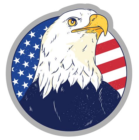 American Eagle Sticker Vulgrco