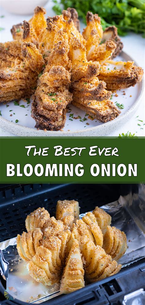 Air Fryer Blooming Onion Recipe Evolving Table