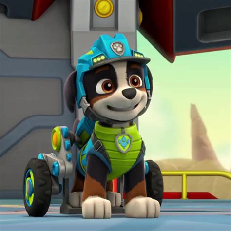 New Paw Patrol Pup Rex Rolls In For Dino Riffic Rescue Mission