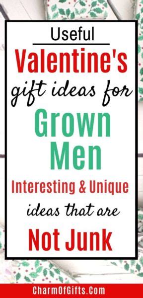 Maybe you would like to learn more about one of these? Best Valentine's Gift Ideas for Grown Men (30 And Over)