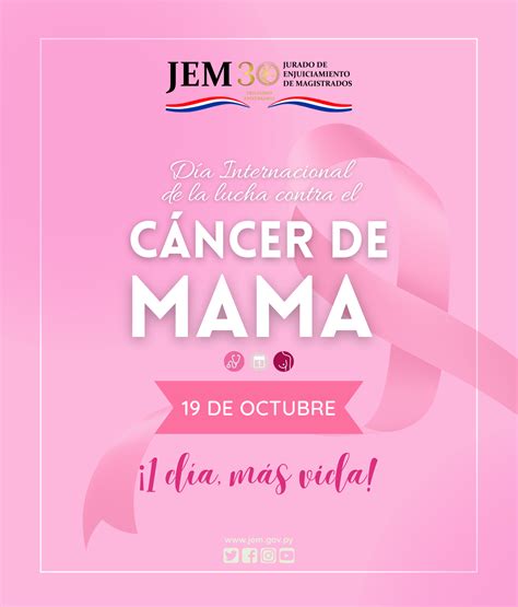 día internacional de lucha contra el cáncer de mama jurado de enjuiciamiento de magistrados