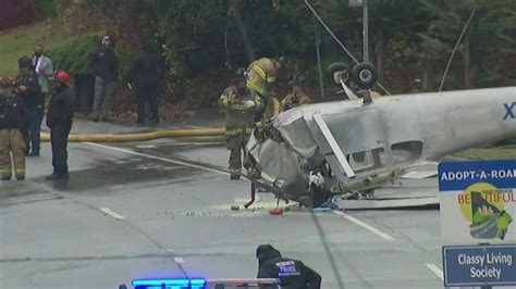 Plane Crash Today Atlanta Georgia Small Airplane Crash On 285 Atlanta