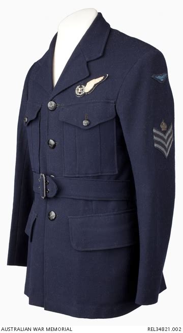 Winter Service Dress Tunic Flight Sergeant S A Carr Royal Australian