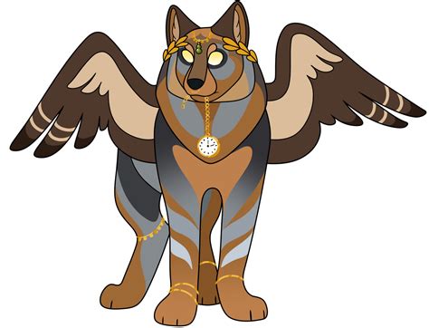 Winged Wolf Commission By Ruggedrune On Deviantart