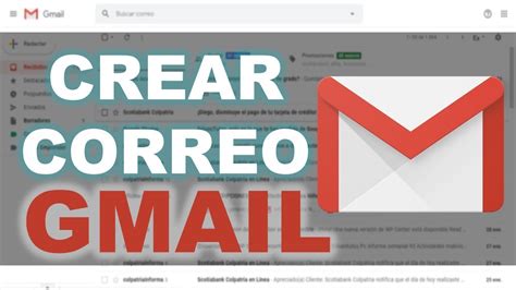 📬📩crear Email O Correo Electrónico En Gmailcom Gratis 📬📩 Tutorial