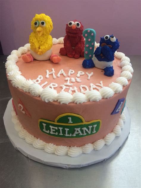 Baby Sesame Street Cake Sesame Street Cake Cake Birthday Cake