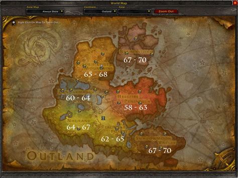 World Of Warcraft Best Leveling Zones World Of Warcraft