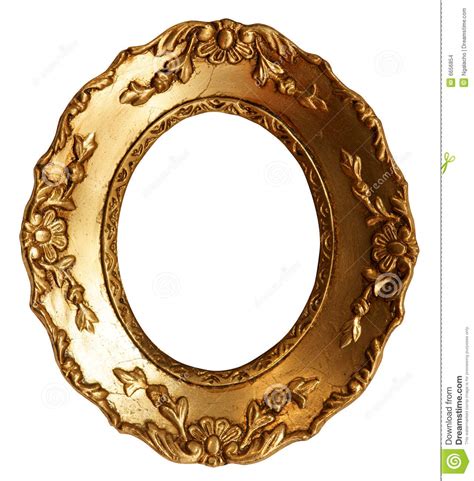 Oversize mirrors and large mirrors are great as bathroom mirrors.choose the right style or shape to fit your space with our collection of round mirrors. Old Small Gold Wood Mirror Frame With Ornaments Stock ...