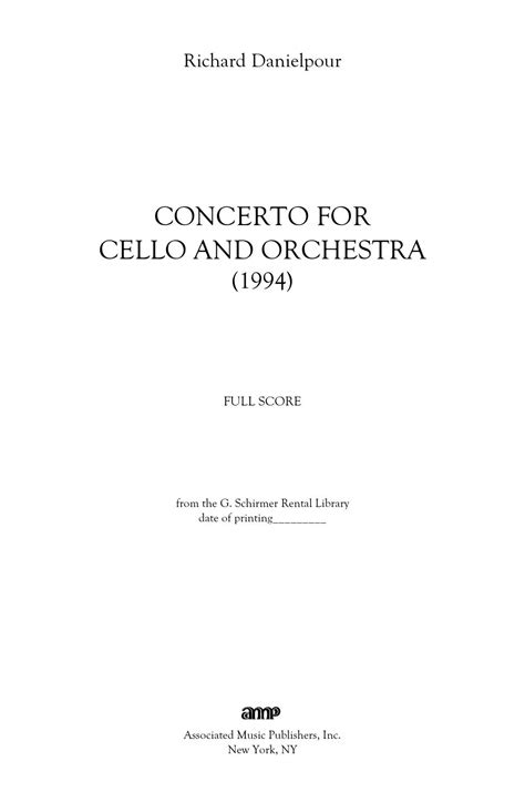 danielpour cello concerto by scoresondemand issuu