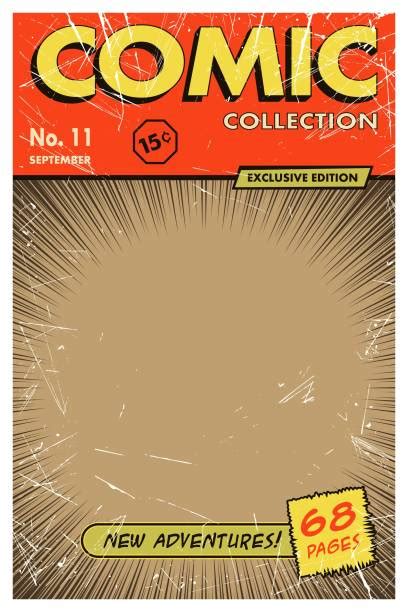Comic Book Cover Illustrations Royalty Free Vector Graphics And Clip Art