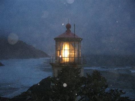 Heceta Head On A Stormy Night Picture Of Heceta Head Lighthouse