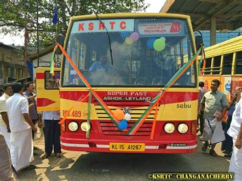 Presenting kerala state road transport corporation's (ksrtc) first ever volvo b9r multi axle buses! New KSRTC Superfast bus from Changanassery to Trivandrum ...