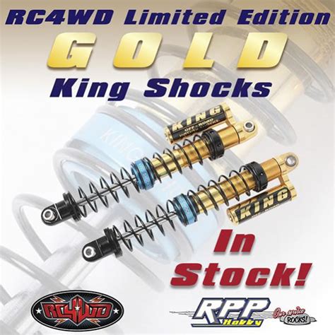 Rc4wd Limited Edition Gold King Shocks In Stock Rccrawler