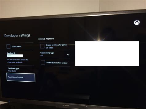 Xbox One Dev Kit Menus Unlocked By A Gamer Process Could Brick Your